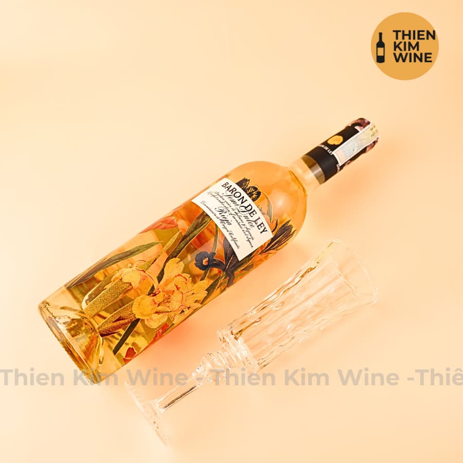 [Chính Hãng] - Rượu Vang Trắng Tây Ban Nha Baron De Ley Blanco Semidulce (Bán Ngọt) DOCa Rioja - 750ml (11,5%)