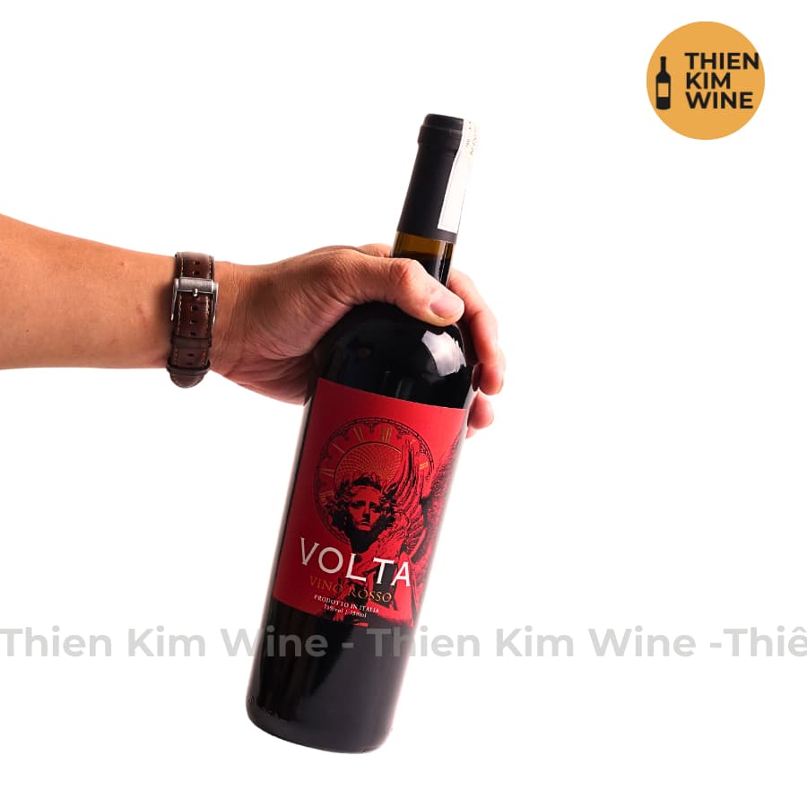 [Chính Hãng] - Rượu Vang Đỏ Ý cao cấp Volta Vino Rossso - 750 ml (15%)