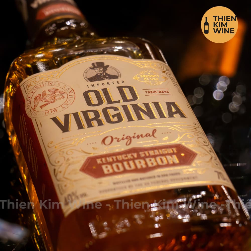 [Chính hãng] - Rượu Whisky Mỹ Old Virginia Bourrbon Whisky Original - 700ml (40%) - Có Hộp Quà Vip