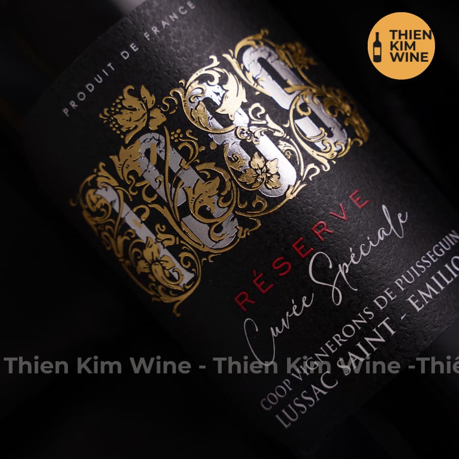 [Chính Hãng] - Rượu Vang Đỏ Pháp 1989 Reserve Saint Emilion Red Wine - 750ml (14%)