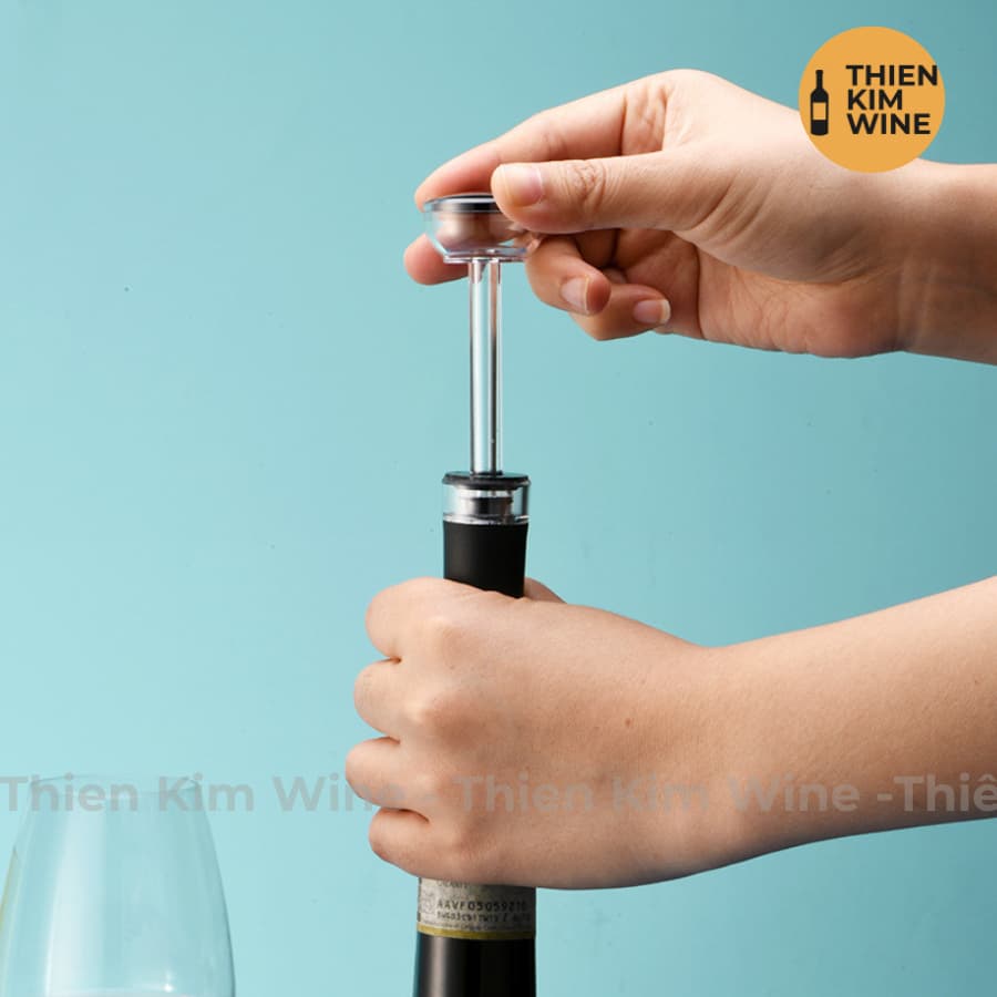 Nút đậy chai rượu vang Hút Chân Không Nắp chai rượu - Có thể tái sử dụng - giữ nguyên hương vị rượu