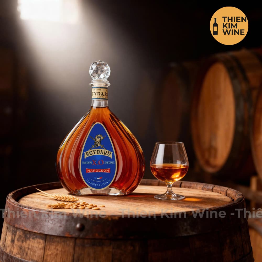 [Chính Hãng] - Hộp Quà Tặng VIP Rượu Brandy Pháp XO Reynard Napoleon - 700ml (Full Set)