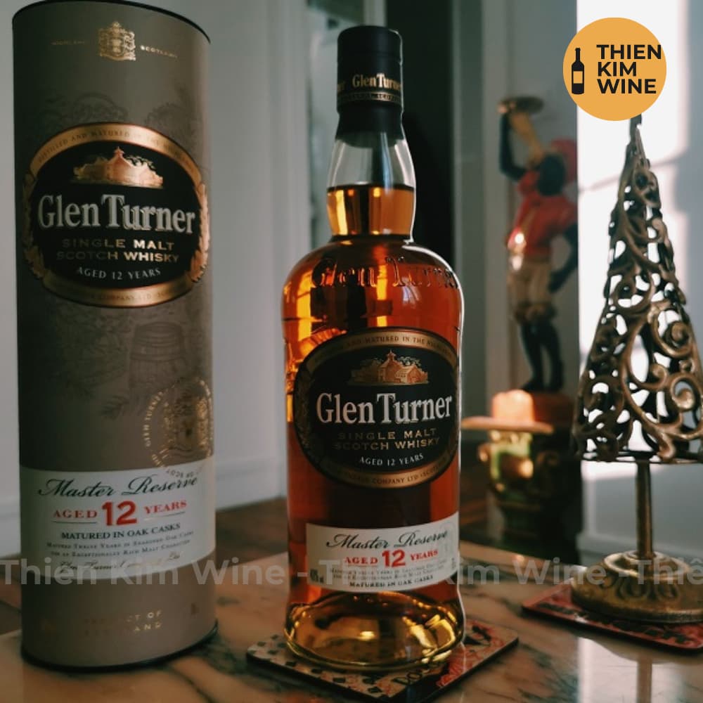 [Chính Hãng] - Rượu Whisky Scotland Glen Turner Heritage Single Malt - 700ml (40% độ) TẶNG KÈM HỘP