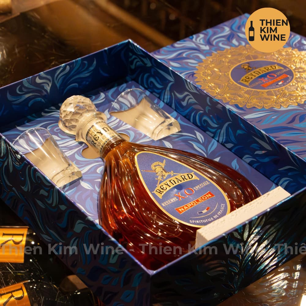 [Chính Hãng] - Hộp Quà Tặng VIP Rượu Brandy Pháp XO Cayard Napoleon - 700ml (Full Set)