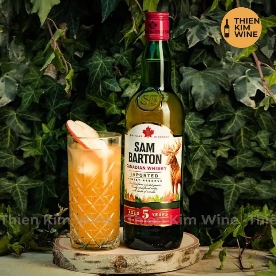 [Chính Hãng] - Rượu Whisky Canada Sam Barton 5 Năm (5 Years) - Chai 700ml (40%)
