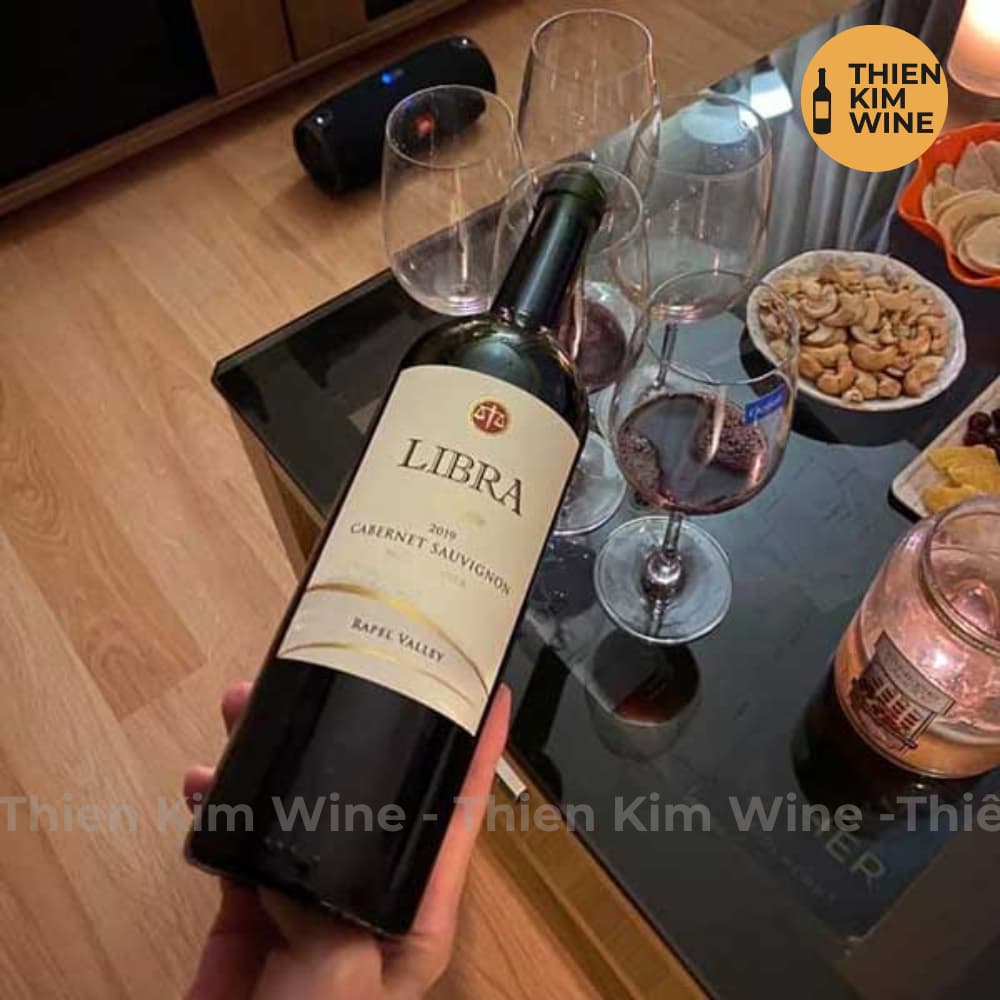 [Chính hãng] - Rượu Vang Đỏ Nhập Khẩu Chile LIBRA Seleccion Cabernet Sauvignon "Repel Valley" - 750ml (14%)