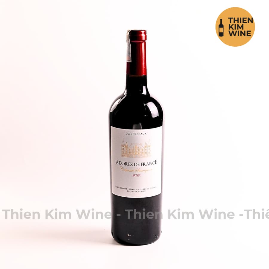 [Chính Hãng] - Rượu Vang Đỏ Pháp Adorez de France Cabernet Sauvignon - 750ml (13,5%)