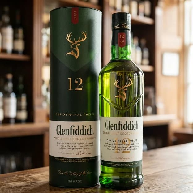 Rượu Glenfiddich 12 Single Malt Scotch Whisky 750ml
