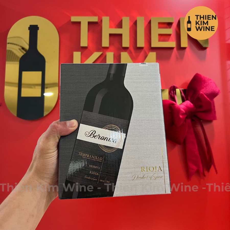 [Chính Hãng] - (Bịch 3 lít) Rượu Vang Đỏ Tây Ban Nha Beronica Tempranillo - 14%