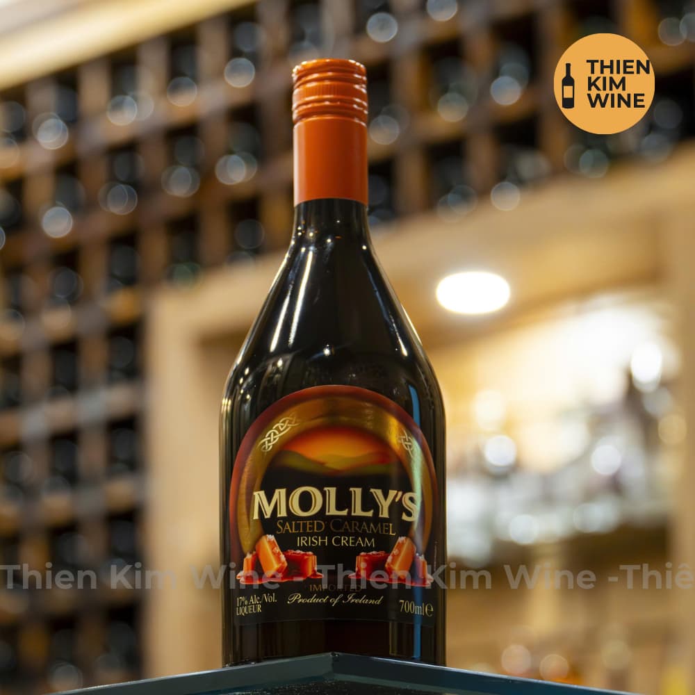 [Chính Hãng] - Rượu Molly’s Irish Cream ( Rượu sữa Ireland) - 17% (700ml)