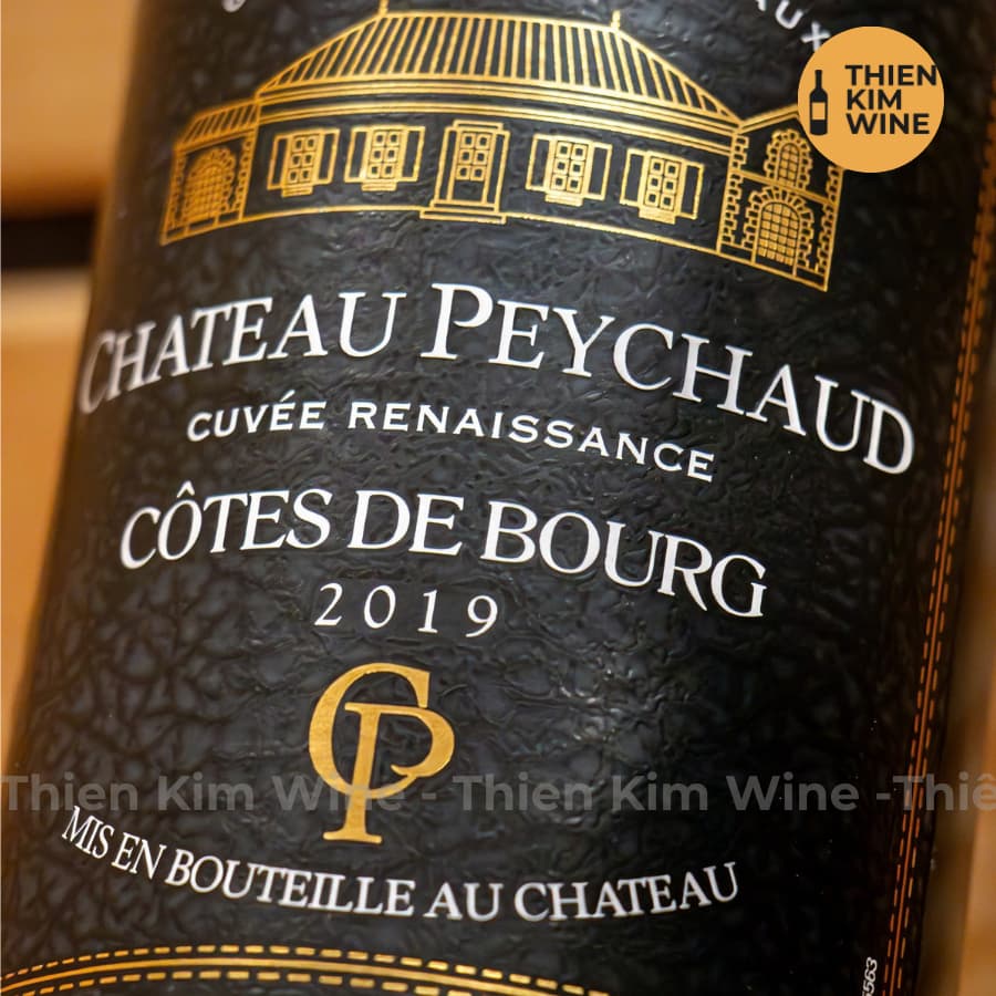 [Chính Hãng] - Rượu Vang Pháp Cao Cấp Chateau Peychaud Grand Vin De Bordeaux Nho Blend - 750ml (16%)