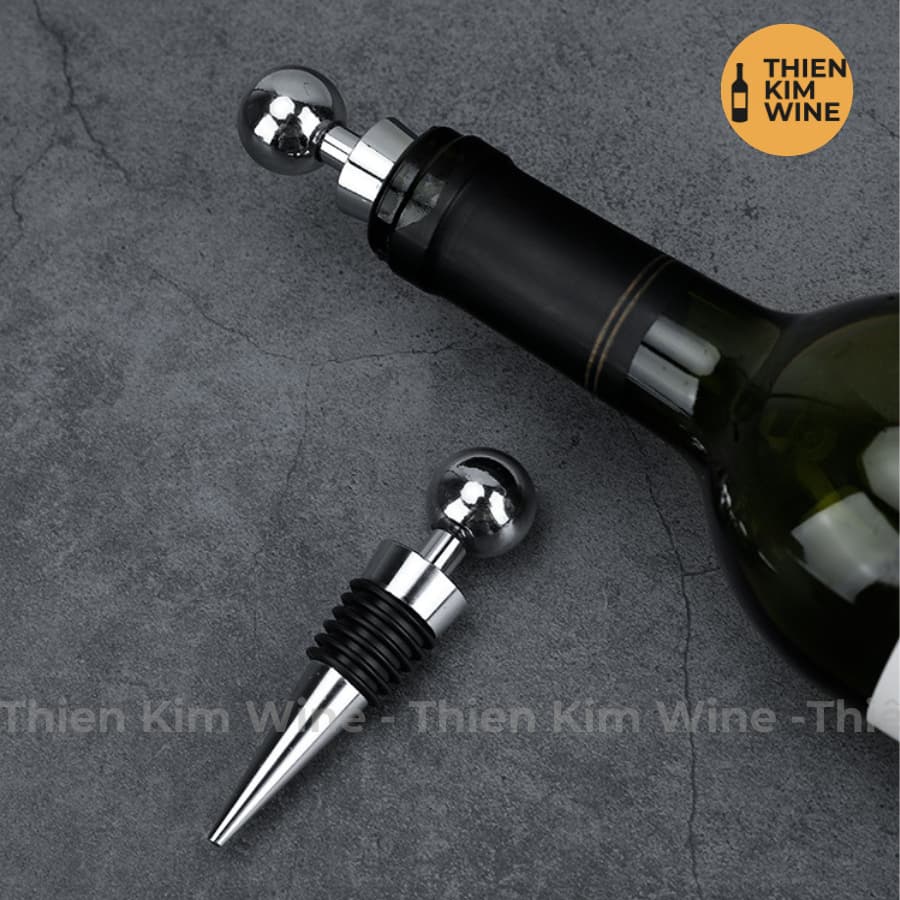 [Chính Hãng] - Nút Đậy Bảo Quản Chai Rượu Vang / Champagne Đầu Tròn - Giữ nguyên hương vị rượu