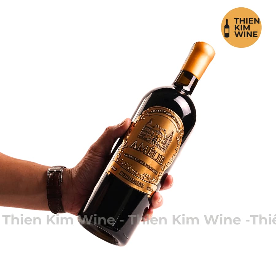 [Chính Hãng] - Rượu Vang Đỏ Pháp Amelie Wine Bordeaux Cabernet Sauvignon - 750ml (14%)