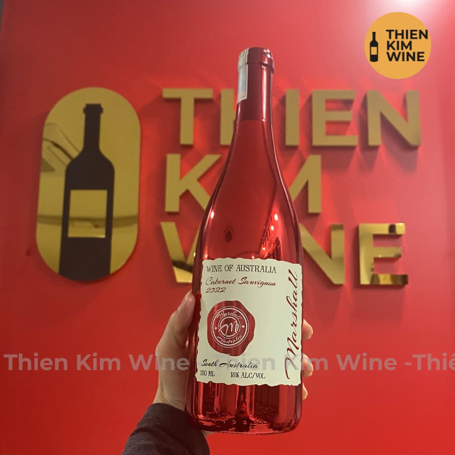 [Chính Hãng] - Rượu Vang Đỏ Úc Marshall Ruby Red Wine Cabernet Sauvignon - 750ml (15%)