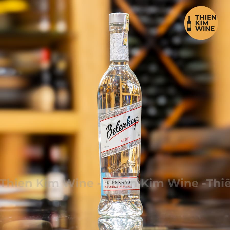 [Chính Hãng] - Rượu Vodka Nga (Russia) Belenkaya Light - 500ml (31%)