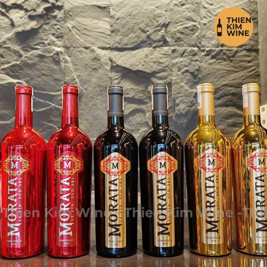[Chính Hãng] - Rượu Vang Đỏ Ngọt Ý Morata Semi Wine - 750ml (10,5%)