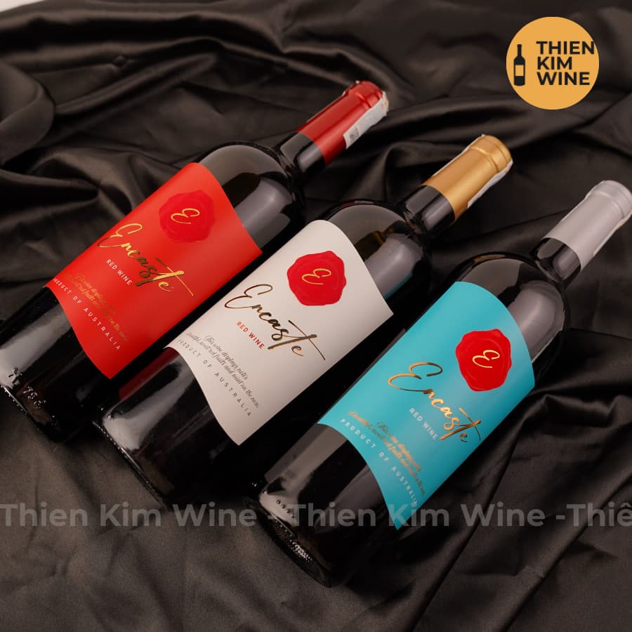 [Chính Hãng] - BST Rượu Vang Đỏ, Vang Trắng, Vang Bịch Úc Encaste - (12,5% - 13,5%)