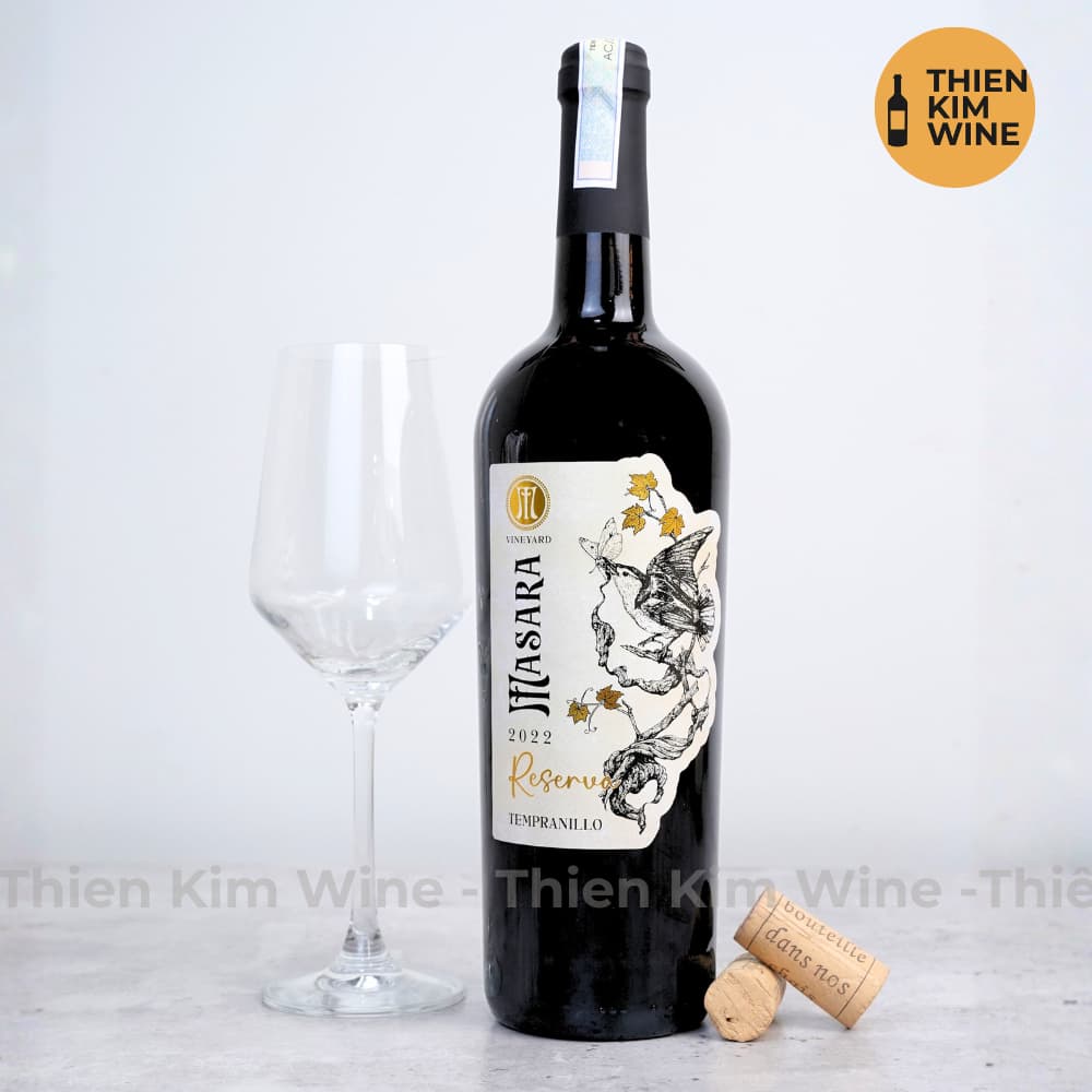 [Chính Hãng] - Rượu Vang Đỏ Tây Ban Nha Masara Reserva Tempranillo - 750ml (14%)