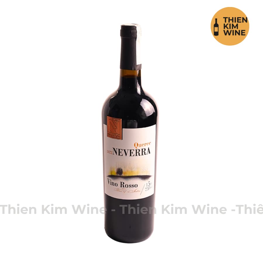 [Chính Hãng] - Rượu Vang Đỏ Ý cao cấp Querce Neverra Vino Rossso - 750 ml (15%)