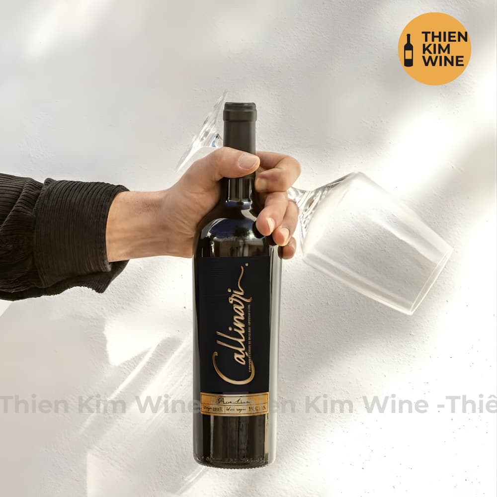 [Chính Hãng] - Rượu Vang Đỏ Ý Cao Cấp CALLINARI Primitivo Wine Puglia -  750ml (16%)