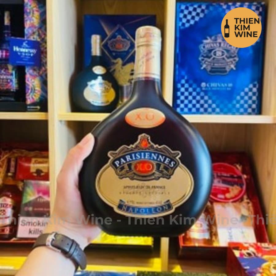 [Chính Hãng] - Rượu XO VIP Brandy Pháp Parisiennes (Hộp Giấy) - 700ml