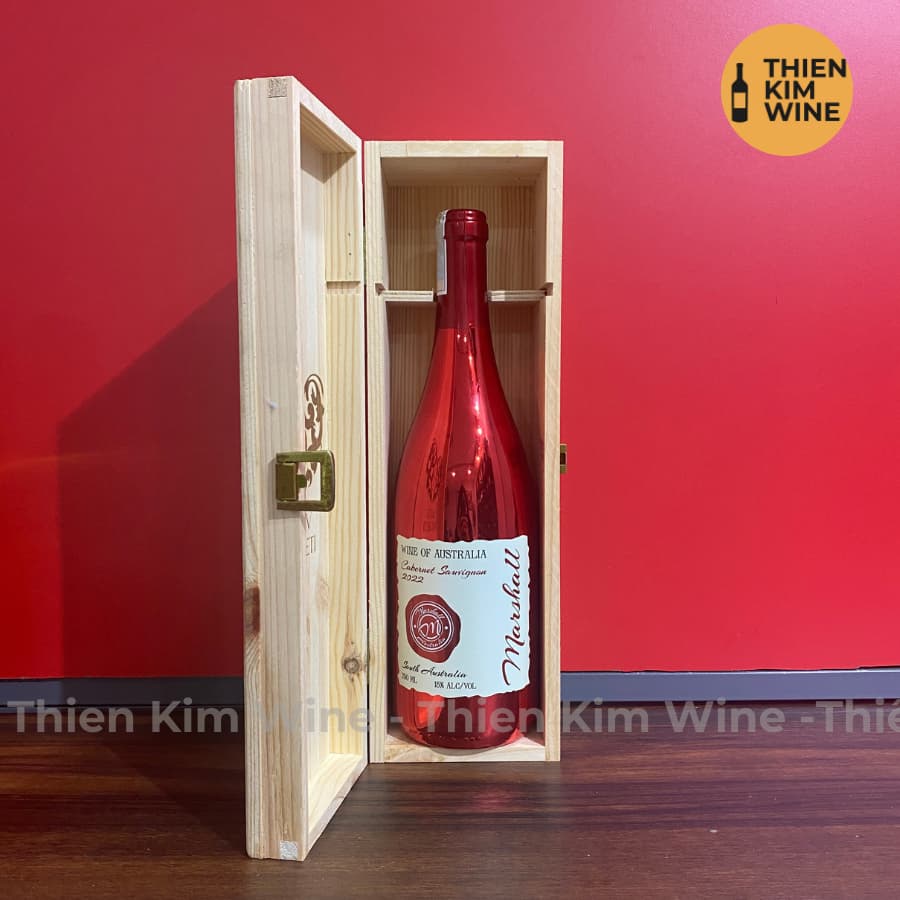 [Chính Hãng] - Rượu Vang Đỏ Úc Marshall Ruby Red Wine Cabernet Sauvignon - 750ml (15%)