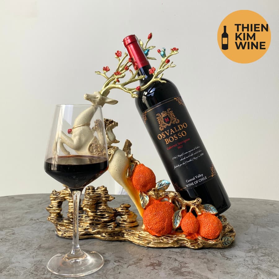 [Chính Hãng] - Rượu Vang Đỏ Chile Olvado Bosso Wine Cabernet Sauvignon - 750ml (13,5%)