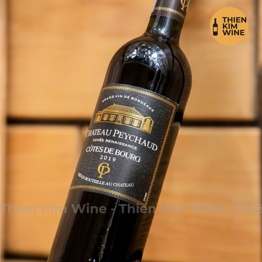 [Chính Hãng] - Rượu Vang Pháp Cao Cấp Chateau Peychaud Grand Vin De Bordeaux Nho Blend - 750ml (16%)