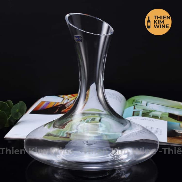 [Chính hãng] - Bình Thở Rượu Vang Decanter Cổ Điển - Cải Thiện Hương Vị Của Rượu - Dung Tích 1500ml