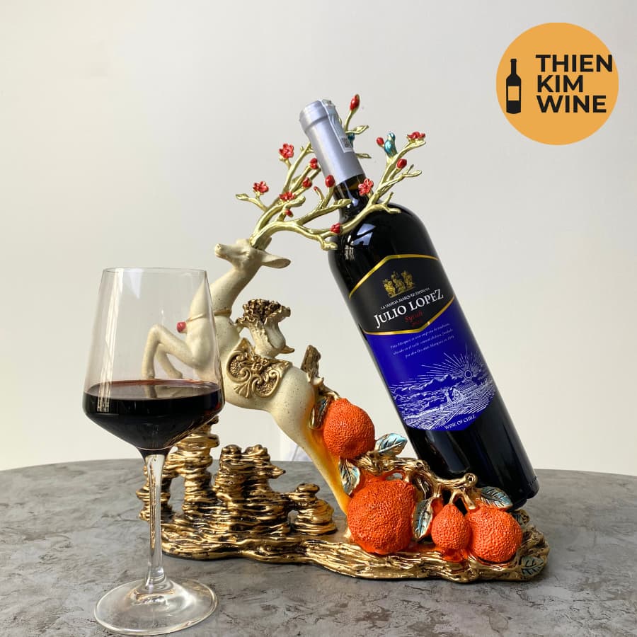 [Chính Hãng] - Rượu Vang Đỏ Chile Julio Lopez Syrah - 750ml (13,5%)