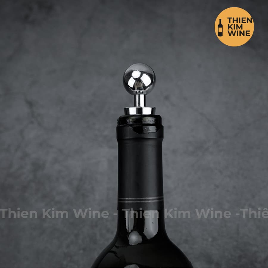 [Chính Hãng] - Nút Đậy Bảo Quản Chai Rượu Vang / Champagne Đầu Tròn - Giữ nguyên hương vị rượu