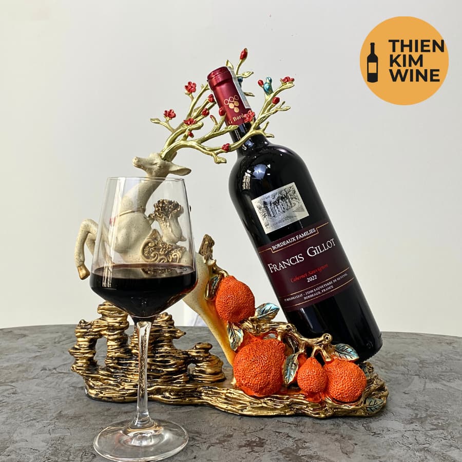 [Chính Hãng] - Rượu Vang Đỏ Pháp Francis Gillot Cabernet Sauvignon - 750ml (13,5%)