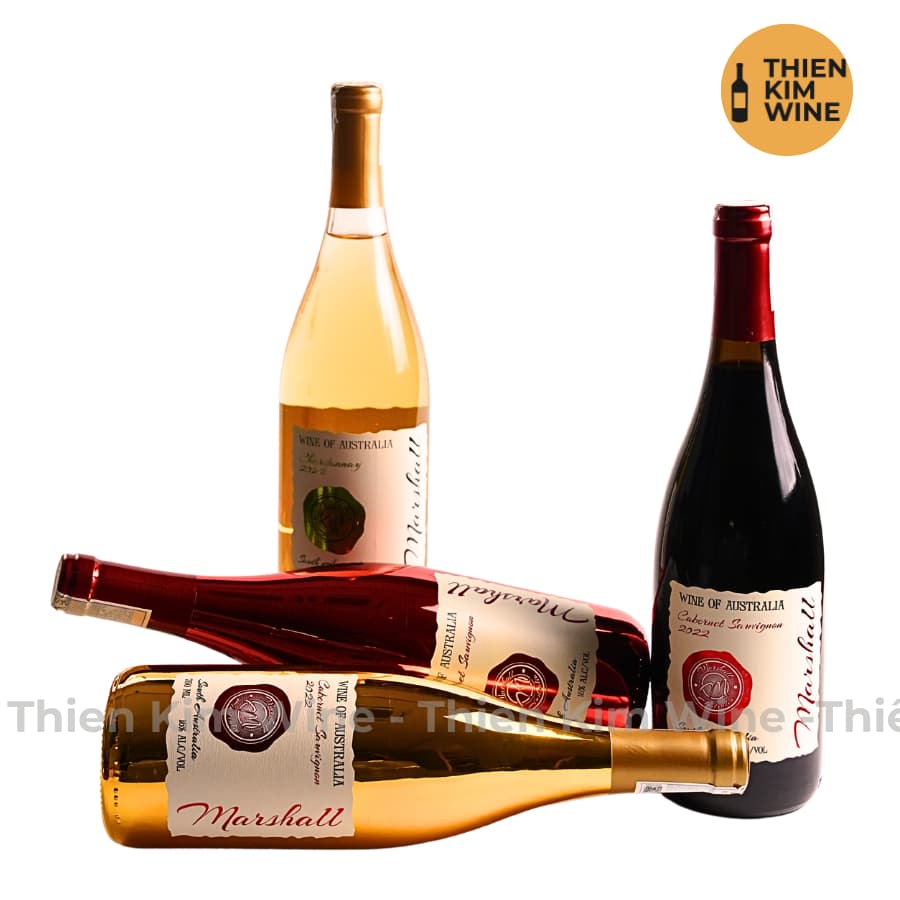 [Chính Hãng] - Rượu Vang Trắng Úc Marshall Wine White Chardonnay - 750ml (13,5%)