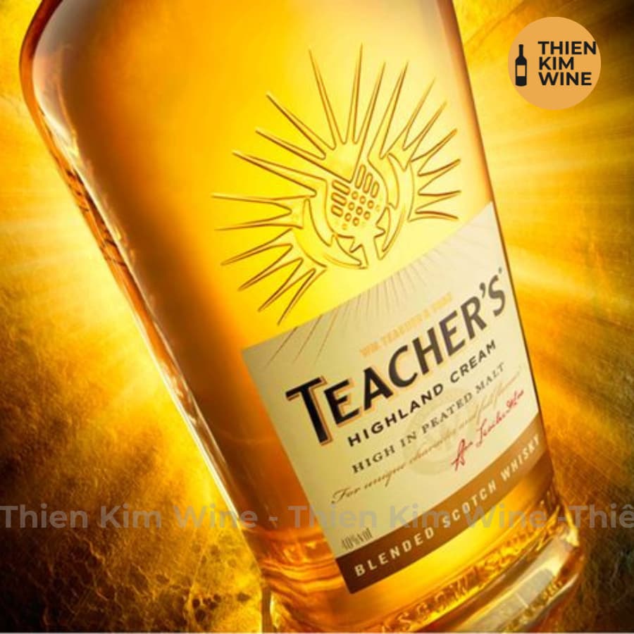 [Chính Hãng] - Rượu Whisky Scotch Teacher's Highland Cream - 700ml / 1000ml (40%)