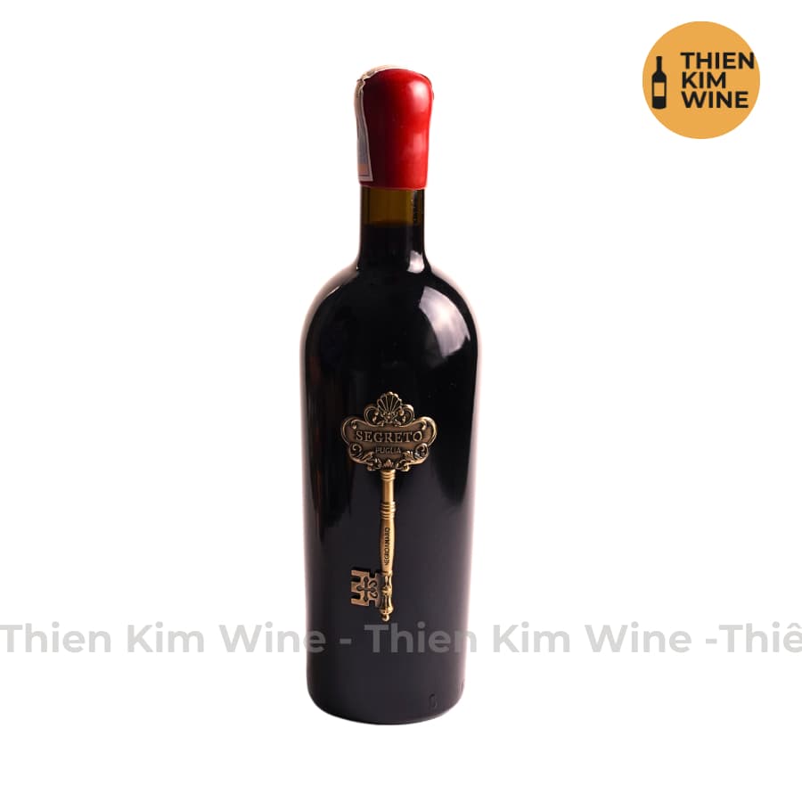 [Chính Hãng] - Rượu Vang Đỏ Ý SEGRETO - CHÌA KHÓA Negroamaro Wine Puglia - 750ml (16%)