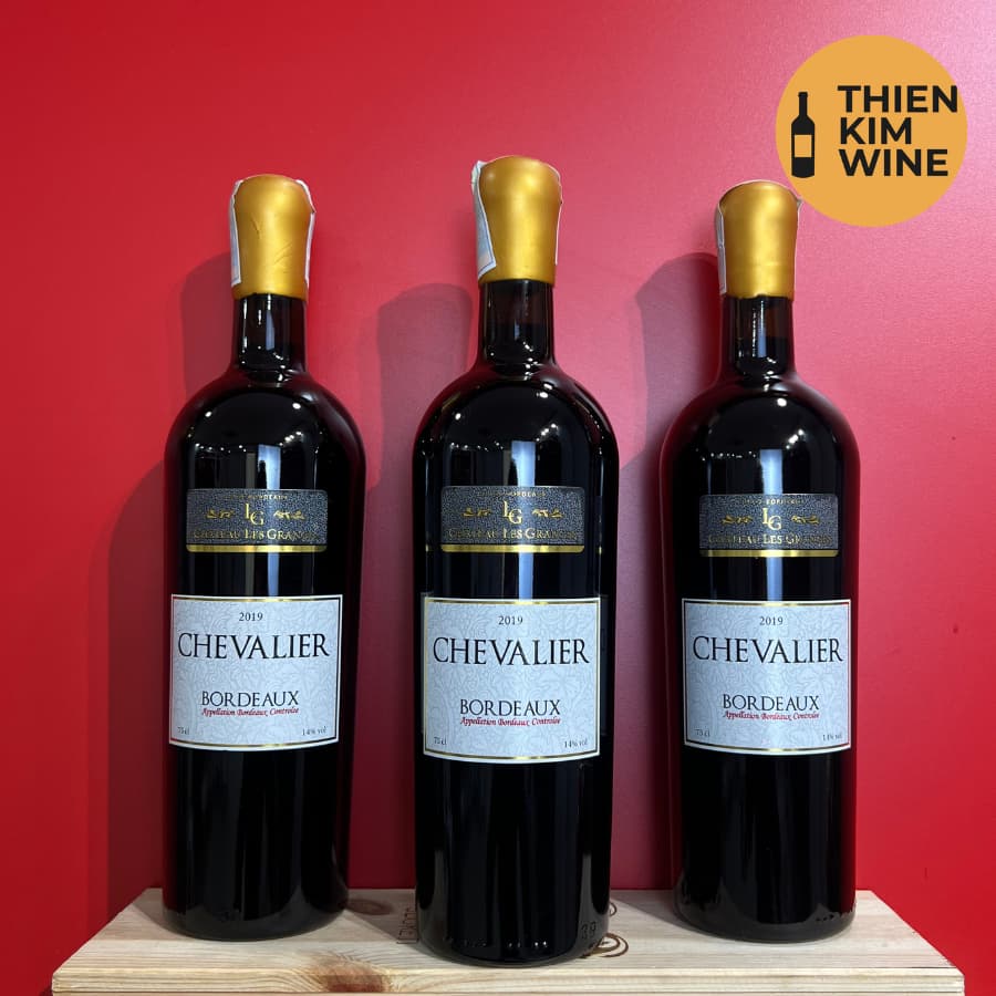 [Chính Hãng] - Rượu Vang Đỏ Pháp Chevalier Bordeaux Wine Cabernet Sauvignon - 750ml (14%)