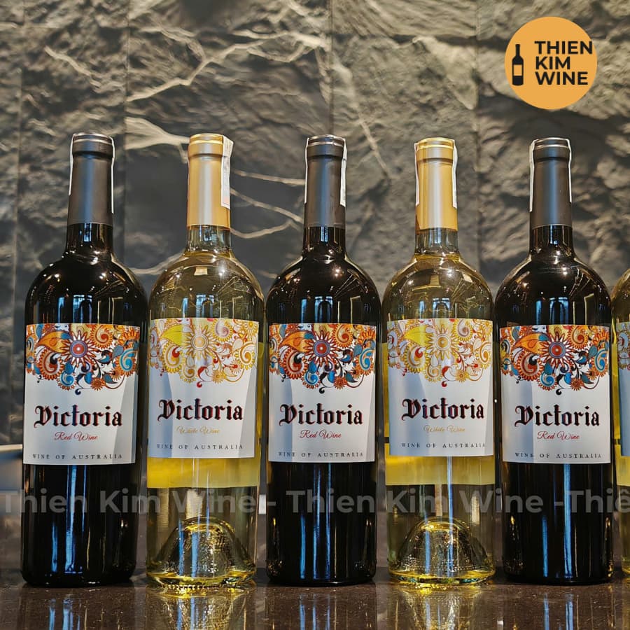 [Chính Hãng] - Rượu Vang Trắng Úc Victoria - 750ml (12,8%)