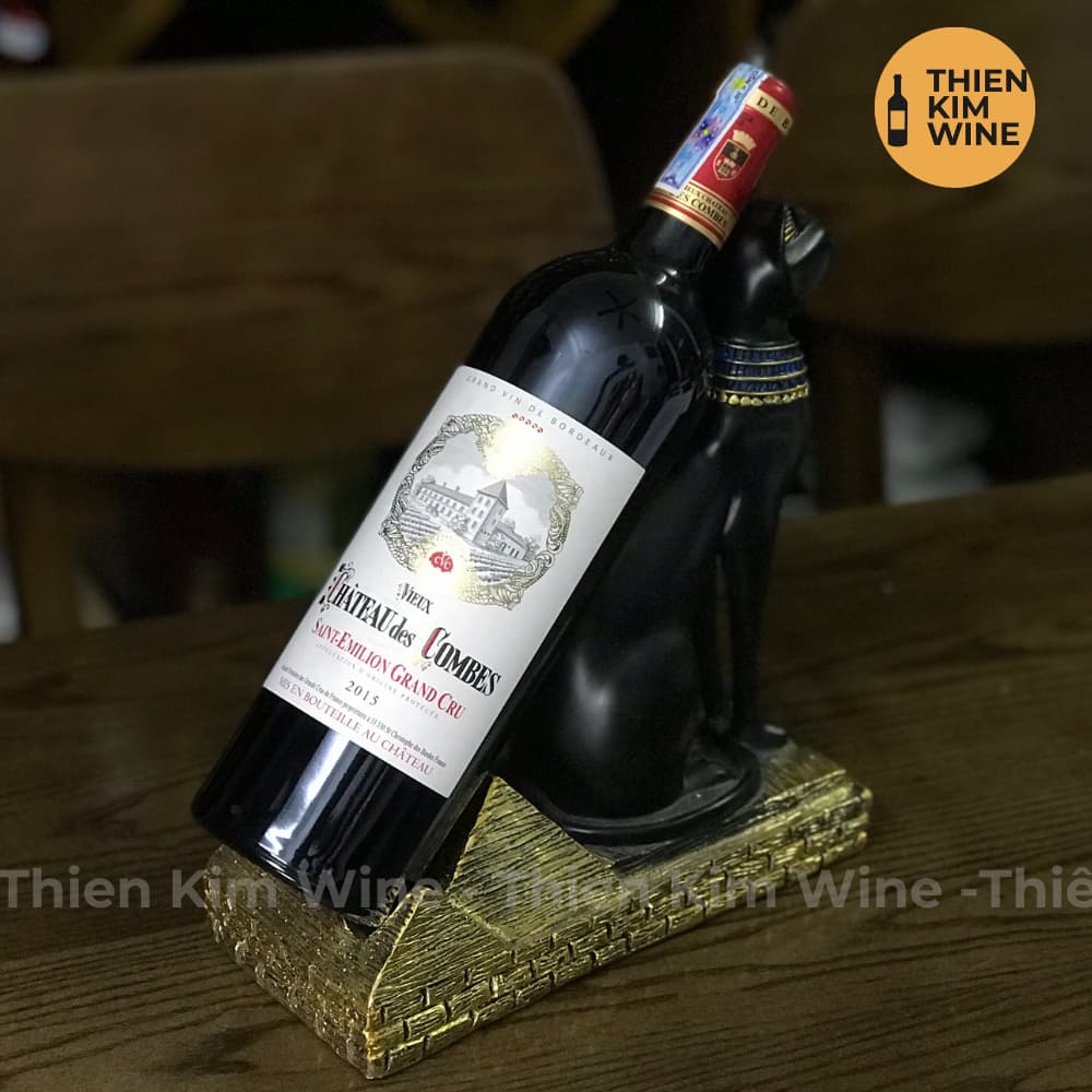 [Chính hãng] - Rượu Vang Đỏ Pháp Chateau Des Combes - Saint Emilion Grand Cru 750ml (13%)