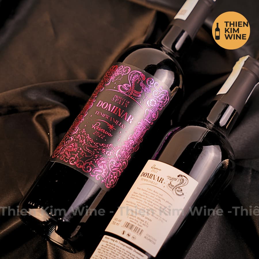[Chính Hãng] - Rượu Vang Đỏ Tây Ban Nha DOMINAR Tempranillo - 750 ml (14%)