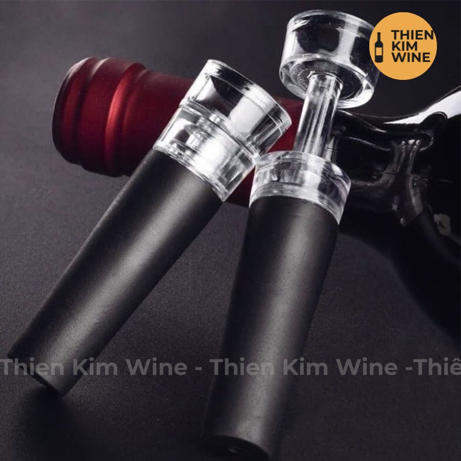 Nút đậy chai rượu vang Hút Chân Không Nắp chai rượu - Có thể tái sử dụng - giữ nguyên hương vị rượu