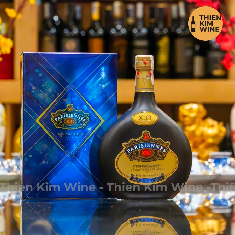 [Chính Hãng] - Rượu XO VIP Brandy Pháp Parisiennes (Hộp Giấy) - 700ml