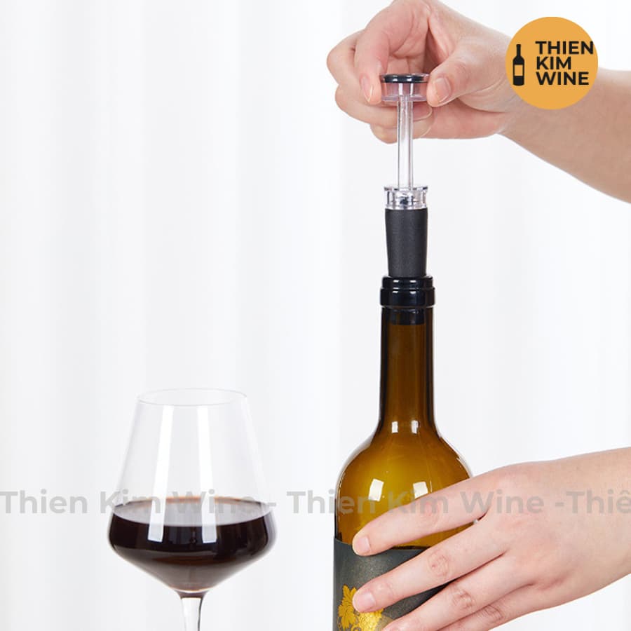 Nút đậy chai rượu vang Hút Chân Không Nắp chai rượu - Có thể tái sử dụng - giữ nguyên hương vị rượu