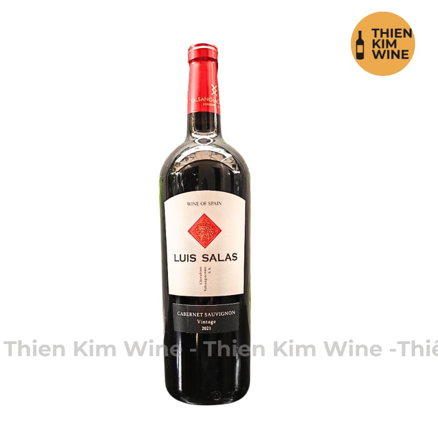 [Chính Hãng] - Rượu Vang Đỏ Tây Ban Nha Louis Salas Wine Cabernet Sauvignon - 750ml (13,5%)