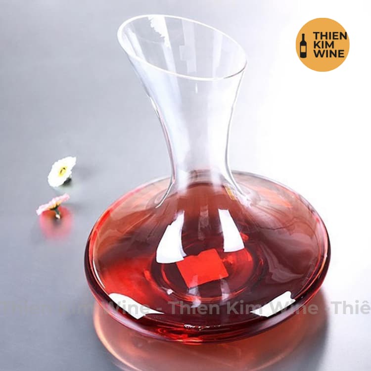 [Chính hãng] - Bình Thở Rượu Vang Decanter Cổ Điển - Cải Thiện Hương Vị Của Rượu - Dung Tích 1500ml