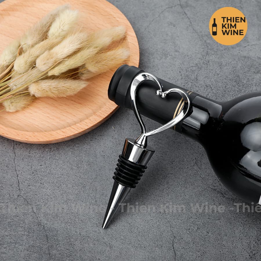 Nút Chặn Đậy Chai Rượu Vang, Sâm Panh, Các Loại Chai Lọ Bảo quản tiện dụng - Hình Trái Tim