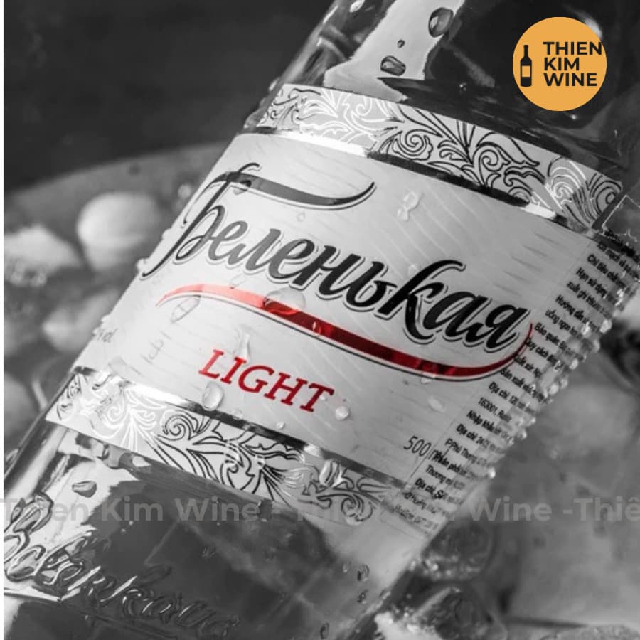 [Chính Hãng] - Rượu Vodka Nga (Russia) Belenkaya Light - 500ml (31%)