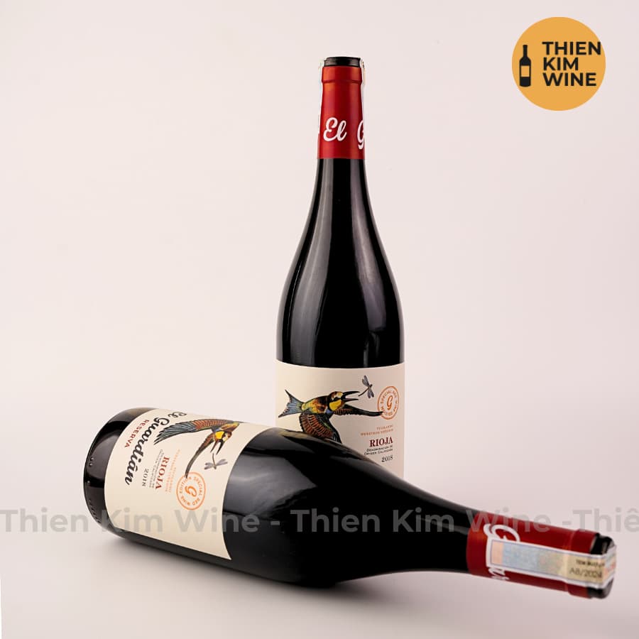 [Chính Hãng] -BST Rượu Vang Tây Ban Nha Cao Cấp EL Guardian DOCa Rioja - 750ml (12,5-13,5%)