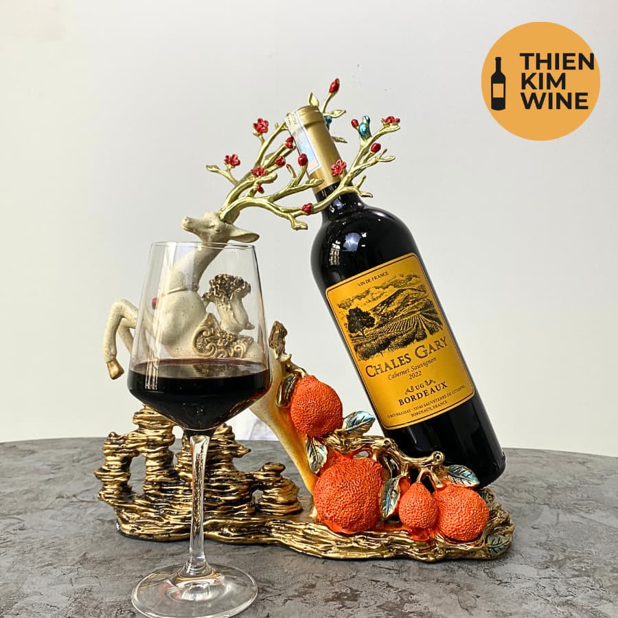 [Chính Hãng] - Rượu Vang Đỏ Pháp Chales Gary Cabernet Sauvignon - 750ml (13,5%)