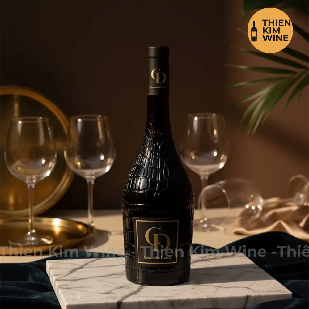 [Chính Hãng] - Rượu Vang Đỏ Pháp Crocodile Dandy "Vang Cá Sấu" AOP Languedoc Roussillon - 750ml (14.5%)