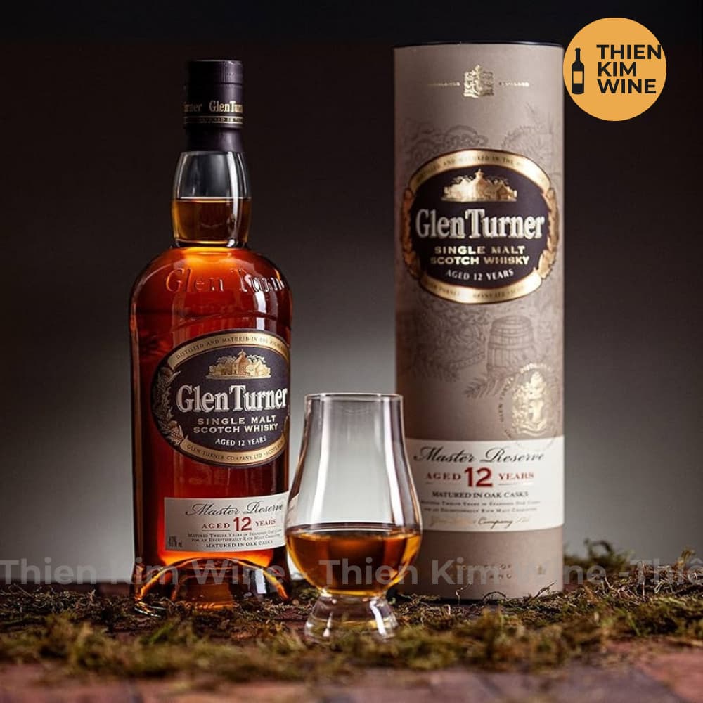 [Chính Hãng] - Rượu Whisky Scotland Glen Turner Heritage Single Malt - 700ml (40% độ) TẶNG KÈM HỘP